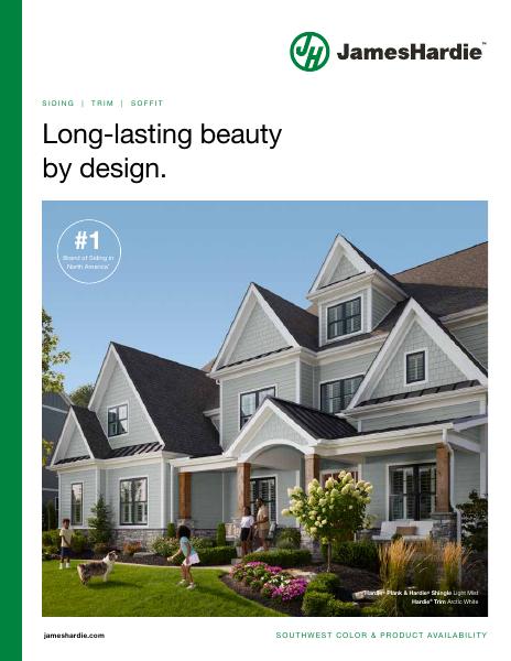 James Hardie fiber cement siding product brochure - durable, weather-resistant lap siding for Northern California homes