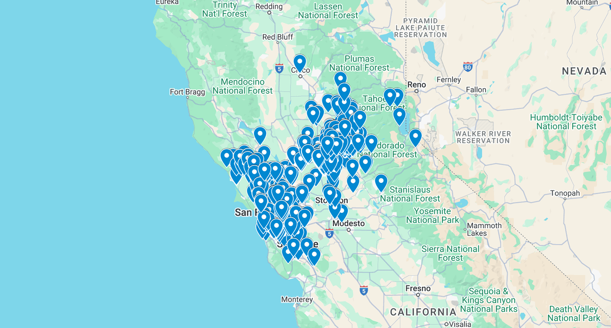 GVD Renovations & Remodeling Project Map